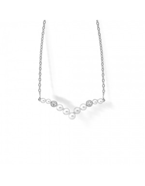 COLLAR PERLA PLATA RH + CZ