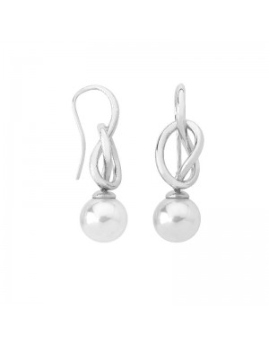 PENDIENTE LARGO PLATA 10MM