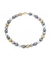 Collar perlas barrocas multicolor