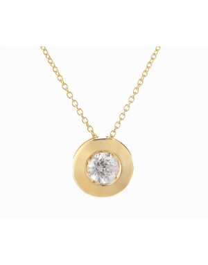 GARGANTILLA 18KT CHATON CON CZ                                        