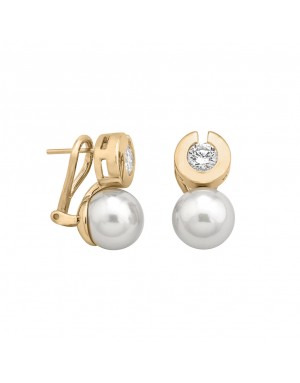 PENDIENTE CORTO PLATA                                                 