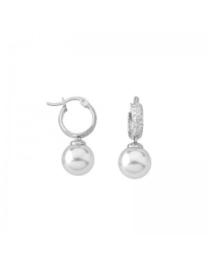 PENDIENTES HOOPS PEQUEÑO PLATA                                        