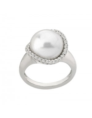 ANILLO CERRADO PLATA RODIADA                                          