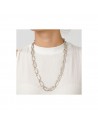 COLLAR ESLABON PLATEADO                                               