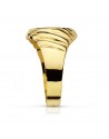 18K SELLO ORO AMARILLO CABALLERO TALLADO. 18K