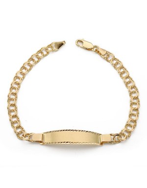 18K ESCLAVA ORO AMARILLO HUNGARA 20CM