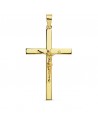 18K CRUZ CON CRISTO 35 X 22 X 3 MM.