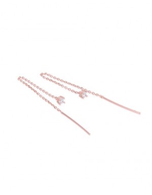 EH648R00 - PENDIENTES NASSY DE PLATA DE LEY 925 CON BAÑO ORO                                        