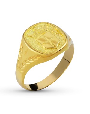 18K SELLO ORO AMARILLO HERALDICO TONEL