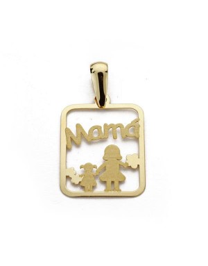 18K COLGANTE ORO AMARILLO "MAMA"