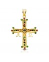 18K CRUZ DE COVADONGA MEDIANA 33 x 27 MM.