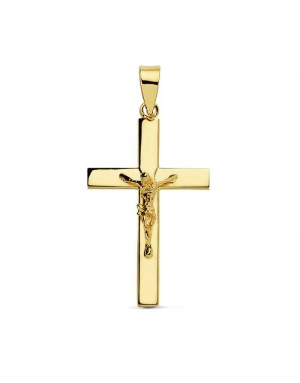 18K CRUZ CON CRISTO 25 X 16 X 3 MM.
