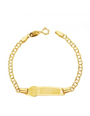 18K ESCLAVA RELOJ 13 CM. 1.60 GRS.