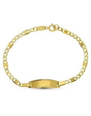 18K ESCLAVA ORO AMARILLO 1ª POSTURA 14 CM. 3 MM.