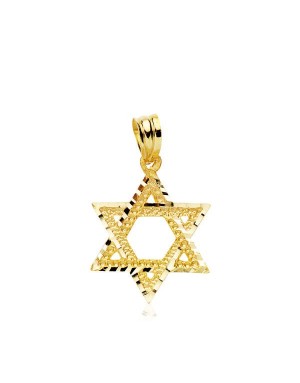 18K STAR OF DAVID PENDANT