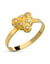 18K SORTIJA ORO AMARILLO CIRCONITAS