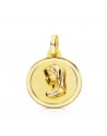 9K MEDALLA VIRGEN NIÑA 16 MM