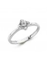 9K SOLITAIRE LADY ZIRCONIA 5MM