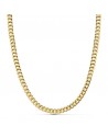 18K HOLLOW BEARDED CHAIN 50CM 5.5 MM