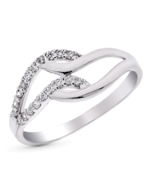 9K SORTIJA ORO BLANCO BANDAS CARRIL ANCHO TOTAL 12 MM