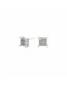 PENDIENTES BOTON MELEE OB DIAMANTES 0,072 CTS HSI                                                   