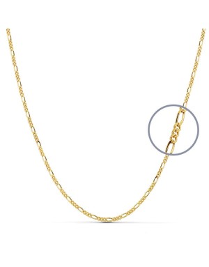 18K CADENA ORO AMARILLO CARTIER 50 CM HUECA 2 MM