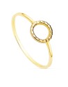 18K SORTIJA ORO AMARILLO LISA MOTIVO REDONDO 7.5 MM