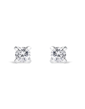 PENDIENTES OB 4 PATILLAS FUERTES DIAMANTES 0.30 CTS. HSI2                                           
