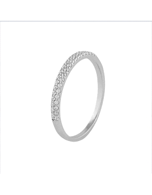 SORTIJA ORO BLANCO DIAMANTES 0.08 CTS  HSI2                                                         