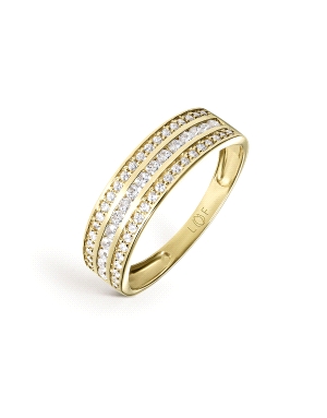 SORTIJA ORO AMARILLO CIRCONITAS                                                                     