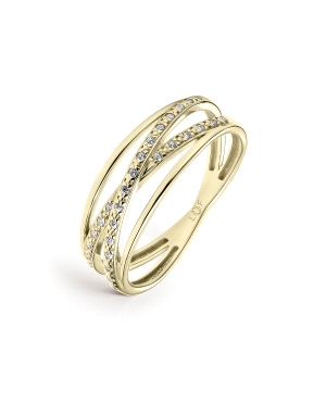 SORTIJAS ORO AMARILLO CIRCONITAS                                                                    