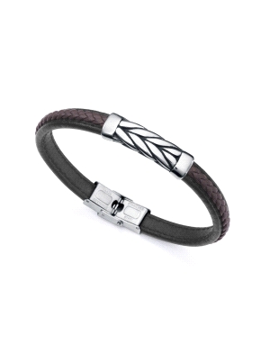 PULS ACERO Y PIEL NEGRA Y MARRON SR FN                                                              