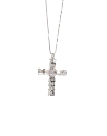 CRUZ OB 18KT CON DIAMANTES BAGUET                                                                   