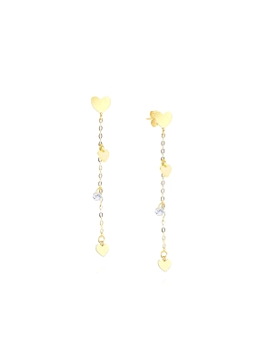 9KT PENDIENTES FACCO                                                                                