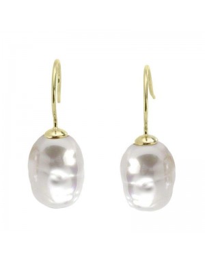 Pendientes perla barroca Real Beauty