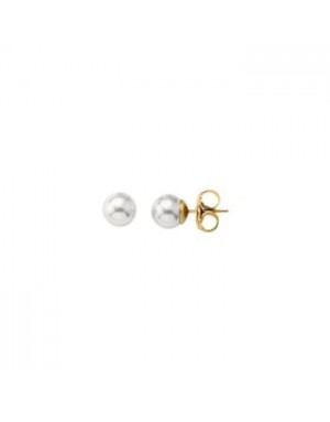 Classic pearl earrings 7mm silver