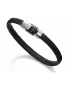 PULSERA ACERO BICOLOR IP NEGRO CAB FASHI