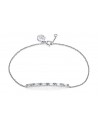 PULSERA PLATA Y CIRCONITAS SRA JEWELS