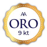 Producto hecho en oro de 9 kilates
