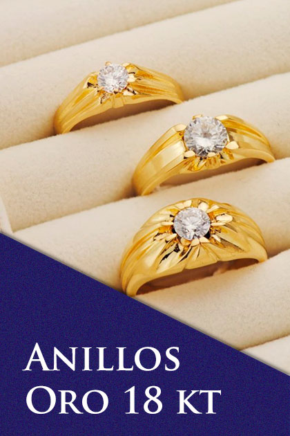 Anillos de Oro 18KT